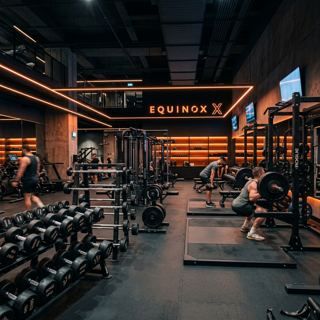Gym Atmosphere & Elite Equipment